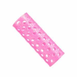 Bucle Plástico Rosa N2 20mm Docena