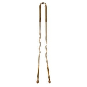 Horquilla Pelo Invisible Rizada Bola Bronce