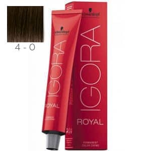 Tinte Igora Royal Castaño Medio 4-0 Schwarzkopf 60ml