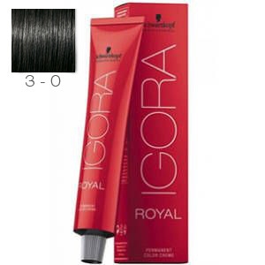 Tinte Igora Royal 3-0 Castaño Oscuro Schwarzkopf 60ml