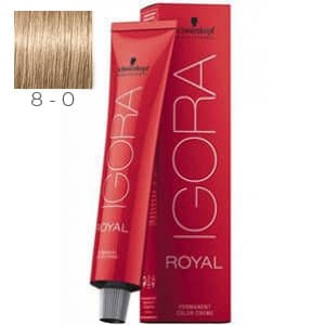 Tinte Igora Royal Rubio Claro 8-0 Schwarzkopf 60ml