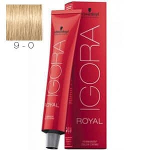 Tinte Igora Royal Rubio Muy Claro 9-0 Schwarzkopf 60ml