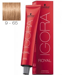 Tinte Igora Royal Rubio Muy Claro Marrón Dorado 9-65 Schwarzkopf 60ml