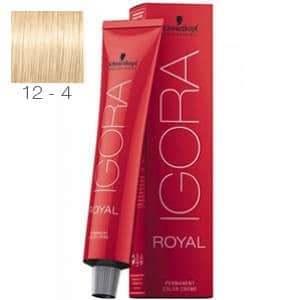 Tinte Igora Royal Superaclarante Beige 12-4 Schwarzkopf 60ml