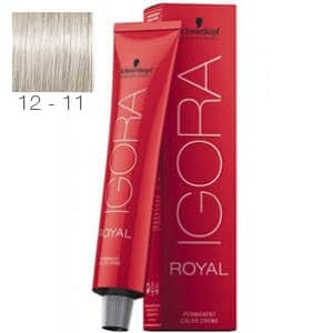 Tinte Igora Royal Superaclarante Ceniza Intenso 12-11 Schwarzkopf 60ml