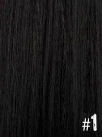 Extensiones Clip 1 Lisas Color Negro Remy 100% Cabello Natural