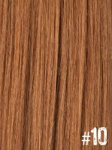 Extensiones Clip 10 Lisas Color Rubio Medio Remy 100% Cabello Natural