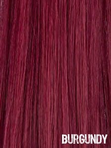 Extensiones Clip Burgundy Lisas Remy 100% Cabello Natural