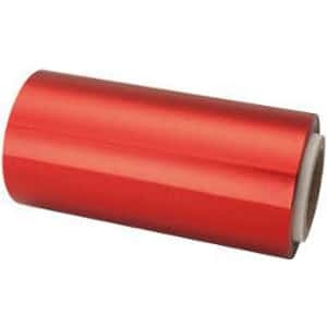 Papel Mechas Rojo Rollo Aluminio 12cm × 70 Metros