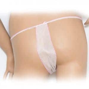 Tanga Desechable Mujer Individual 100 unds