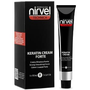 Crema Alisadora Fuerte Keratina Nirvel 5×100ml