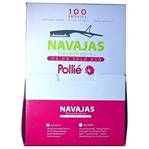 Navaja Desechable Pollie Caja 100 Unidades