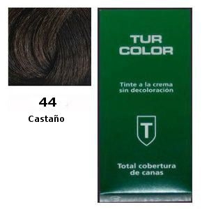 Tinte Tur 44 Castaño Crema sin Decoloración + Oxidante Gratis