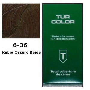 Tinte Tur 6-36 Rubio Oscuro Beige