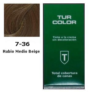 Tinte Tur 7-36 Rubio Medio Beige