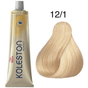 Tinte Koleston Perfect 12-1 Superaclarante Rubio Ceniza Special Blonde 60ml Wella