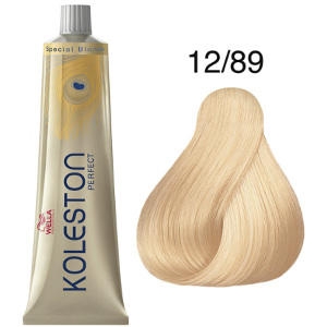 Tinte Koleston Perfect 12-89 Superaclarante Rubio Perla Cendre Special Blonde 60ml Wella