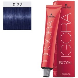 Igora Royal 0-22 Schwarzkopf 60ml Tono Mezcla Azul