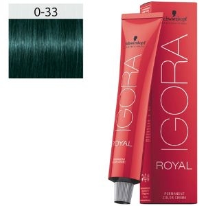 Igora Royal 0-33 Schwarzkopf 60ml Tono Mezcla Verde