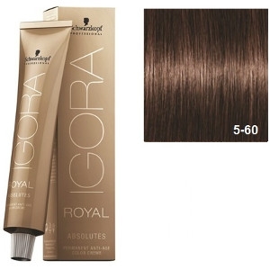 Igora Royal Absolutes 5-60 Schwarzkopf Castaño Claro Marron Natural 60ml