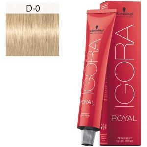 Igora Royal D-0 Schwarzkopf 60ml Extracto Natural Aclarante