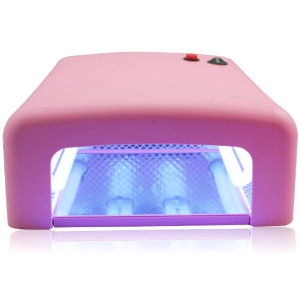 Lampara de Uñas Rosa Manicura 36W Ultravioleta