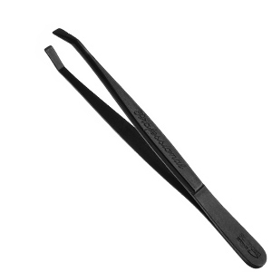 Pinza Depilar Negra Grande 9cm Solingen Profesional