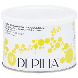 Cera Liposoluble Miel Depilatoria Lata 400ml Depilia