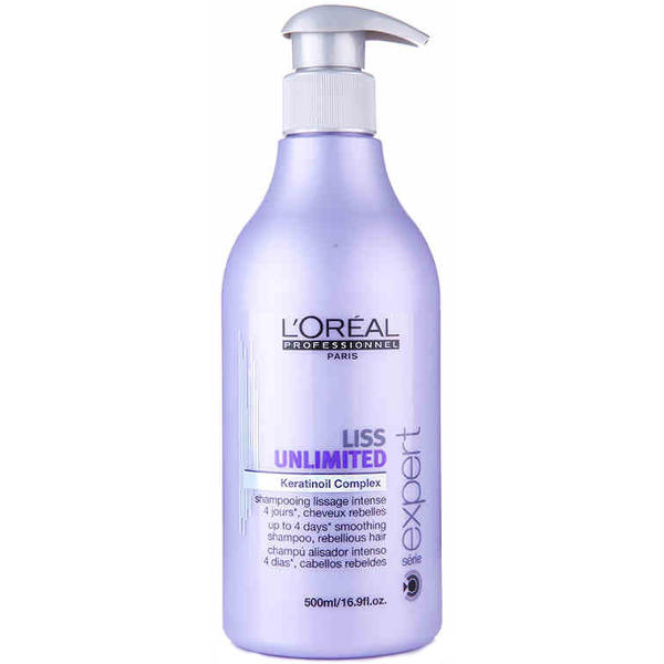 L'Oreal LISS UNLIMITED Champú Alisador Intenso 500ml | Web Peluquería