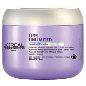 Loreal Liss Unlimited Mascarilla Alisado Intenso 200ml