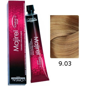 L'Oreal Tinte Majirel 9.03 Rubio Muy Claro Ligeramente Dorado 50ml