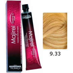 L'Oreal Tinte Majirel 9.33 Rubio Muy Claro Dorado Profundo 50ml