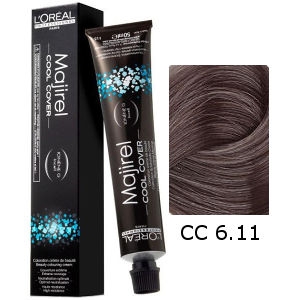 L'Oreal Tinte Majirel Cool Cover 6.11 Rubio Oscuro Ceniza Dorado 50ml