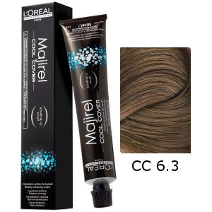 L'Oreal Tinte Majirel Cool Cover 6.3 Rubio Oscuro Dorado 50ml