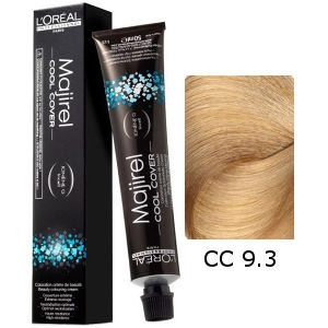 L'Oreal Tinte Majirel Cool Cover 9.3 Rubio Muy Claro Dorado 50ml