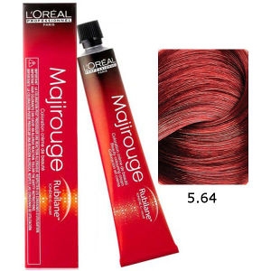 L'Oreal Tinte Majirouge 5.64 Castaño Claro Rojo Cobrizo 50ml