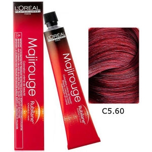 L'Oreal Tinte Majirouge C5.60 Castaño Claro Rojo Profundo 50ml