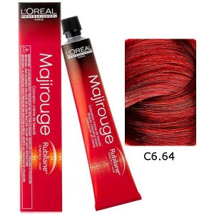 L'Oreal Tinte Majirouge C6.64 Rubio Oscuro Rojo Cobrizo 50ml