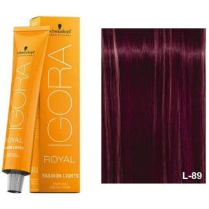 Schwarzkopf Tinte Igora Royal Fashion Lights L-89 Rojo Violeta 60ml