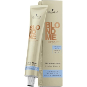 BlondMe Bleach & Tone 60ml Schwarzkopf Decoloración y Matización