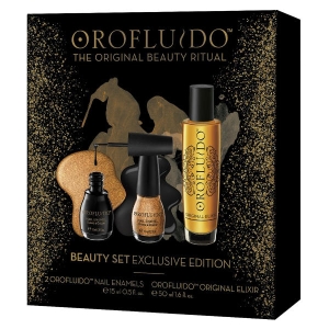 Pack Orofluido Serum Original Elixir 50ml + 2 Nail Enamels 15ml Revlon