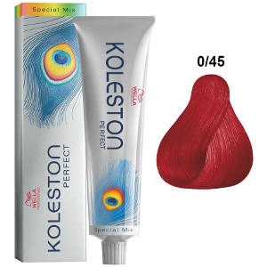 Tinte KOLESTON PERFECT 0-45 Wella Rojo Fuego Special Mix 60ml