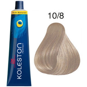 Tinte Koleston Perfect 10-8 Wella Rubio Super Claro Perla Rich Naturals 60ml