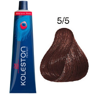 Tinte Koleston Perfect 5-5 Wella Castaño Claro Caoba Vibrant Reds 60ml