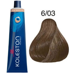 Tinte Koleston Perfect 6 03 Wella Rubio Oscuro Natural Dorado 60ml Tinte Koleston Perfect 6 03 Wella Rubio Oscuro Natural Dorado 60ml