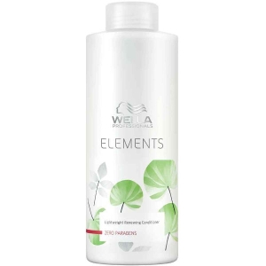 Acondicionador Elements Wella Renovador Ligero sin Parabenos 1000ml