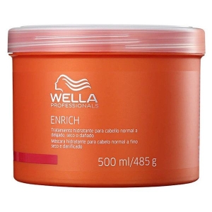 Wella Enrich Mascarilla Hidratante Cabello Fino-Normal 500ml