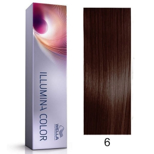 Tinte Illumina Color 6/ Wella Rubio Oscuro 60ml