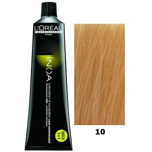 Loreal Tinte Inoa 10 Rubio Platino 60ml Sin Amoniaco