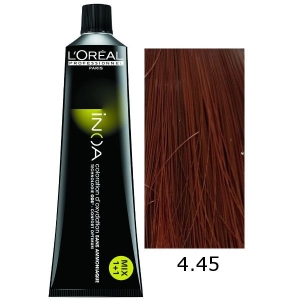 Loreal Tinte Inoa 4.45 Castaño Cobrizo Caoba 60ml Sin Amoniaco